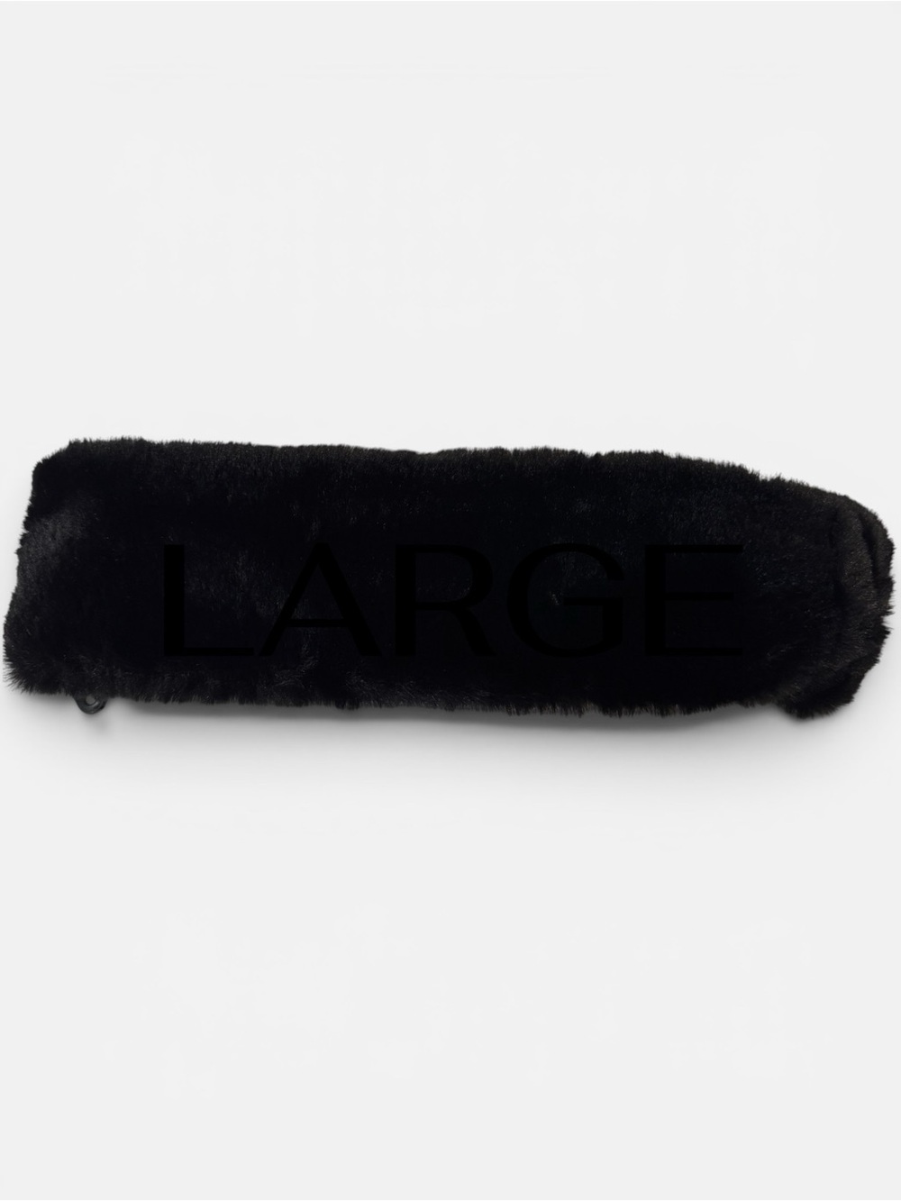 NWT UGG WOMENS BLACK FAUX FUR HEADBAND ONE SIZE - Picture 3 of 16